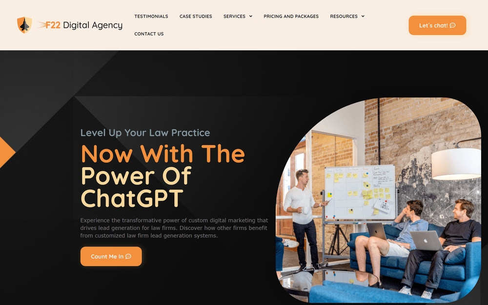 img of B2B Digital Marketing Agency - F22 Digital Agency